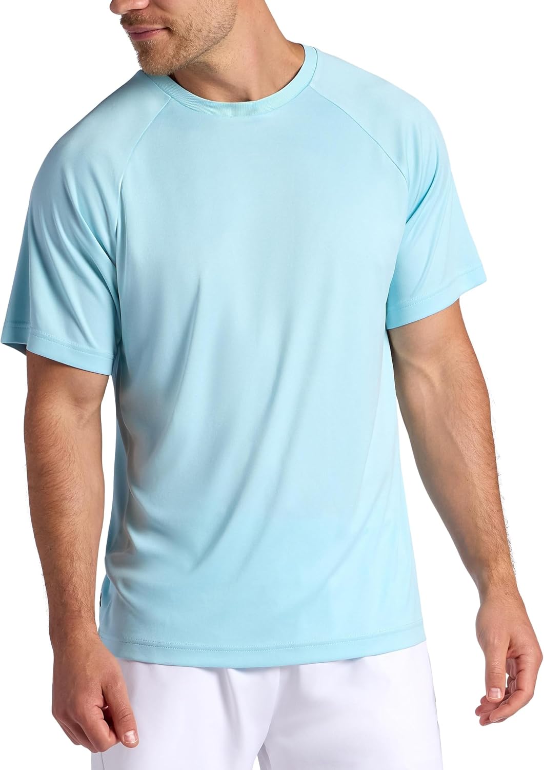 Head Men's Overgrip Short Sleeve Crewneck T-Shirt, Standard Fit, Stretch Lightweight Material - Stratosphere