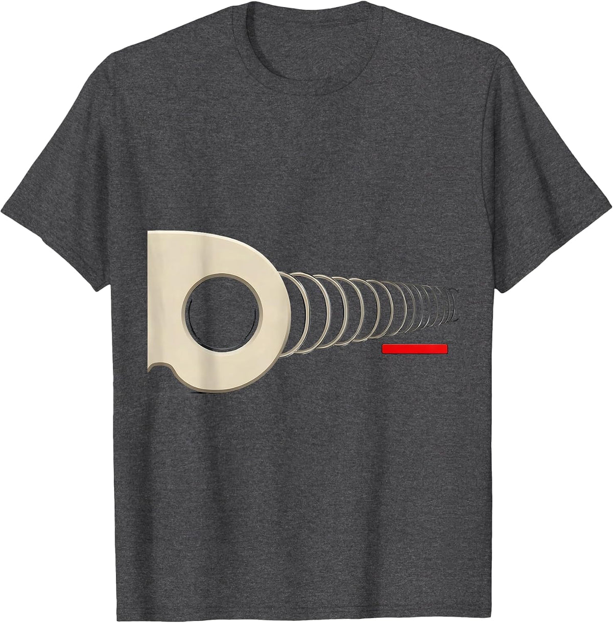 Lensometer Eye Doctor Optometry Halloween Humor T-Shirt - Dark Heather Grey