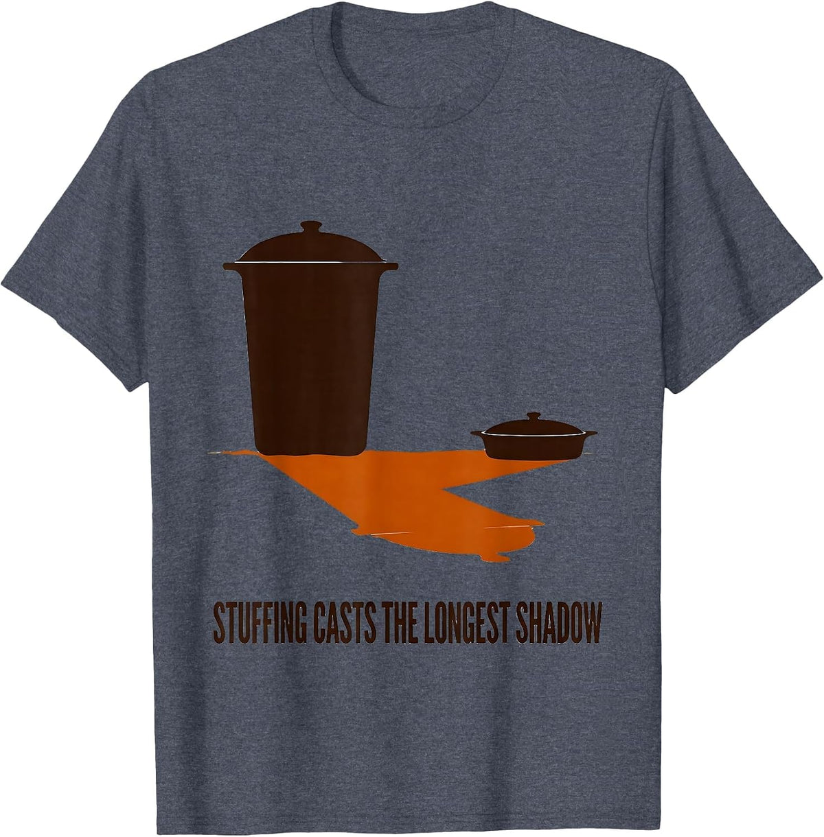 Stuffing Casts The Longest Shadow Bootleg 90's Rap Rock T-Shirt - Heather Blue