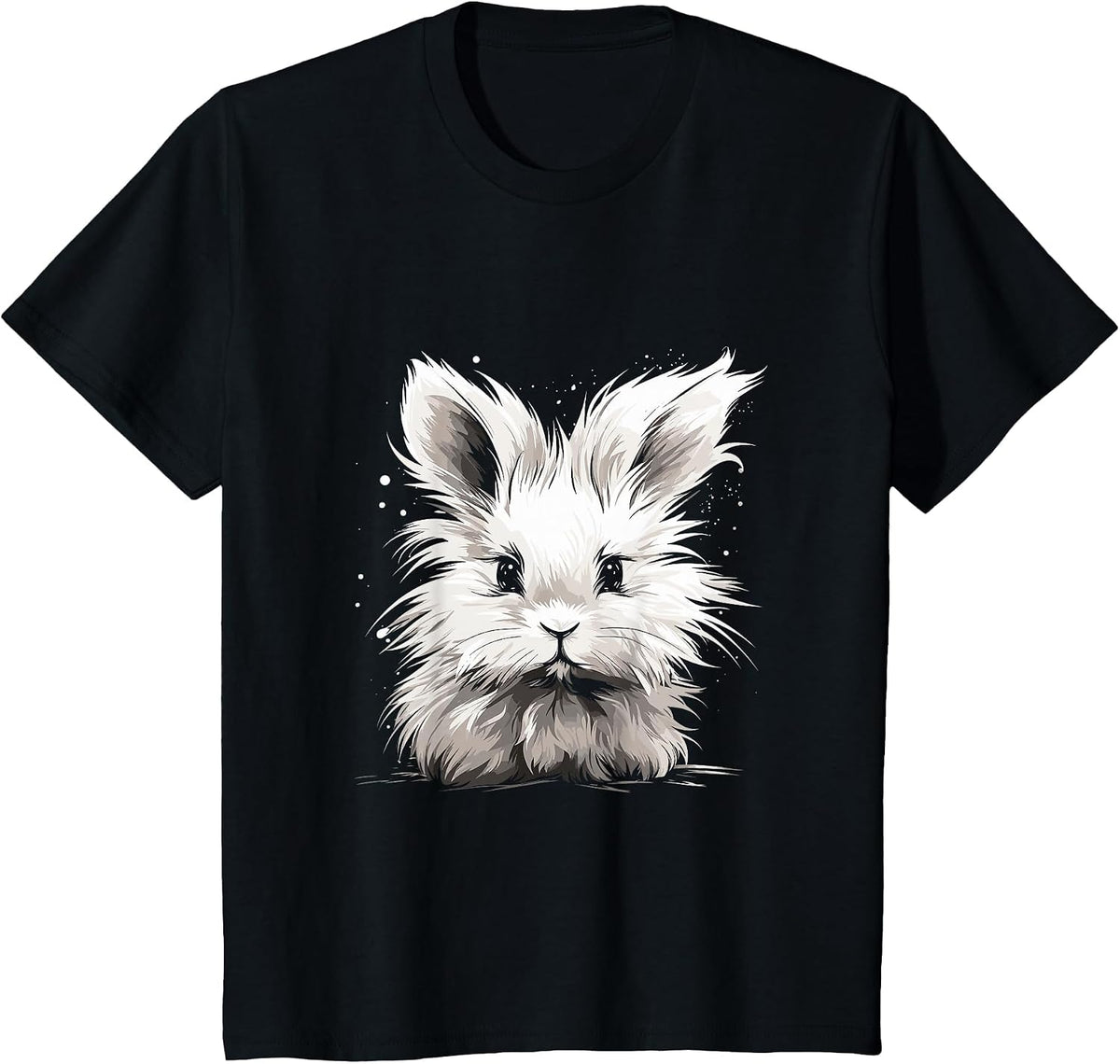 Angora Rabbits Owners Furry Rabbit T-Shirt - Black