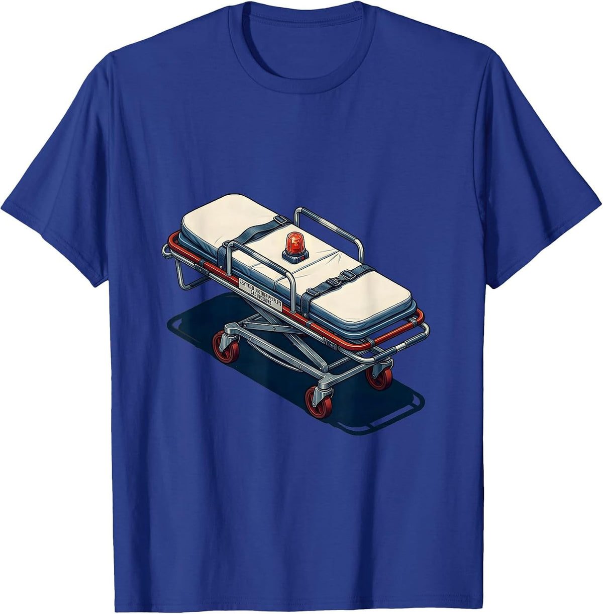 Men's Certified in Other People's Bad Decisions Funny EMT T-Shirt - Royal Blue