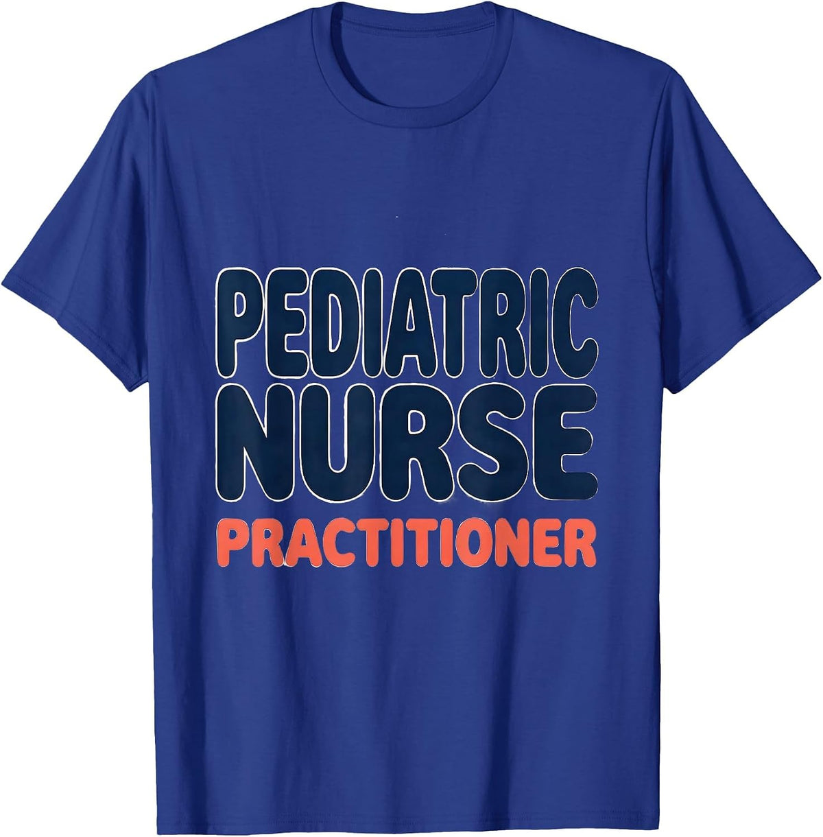 Pediatric Nurse Practitioner Cute Animal Pediatric Nurse T-Shirt - Royal Blue