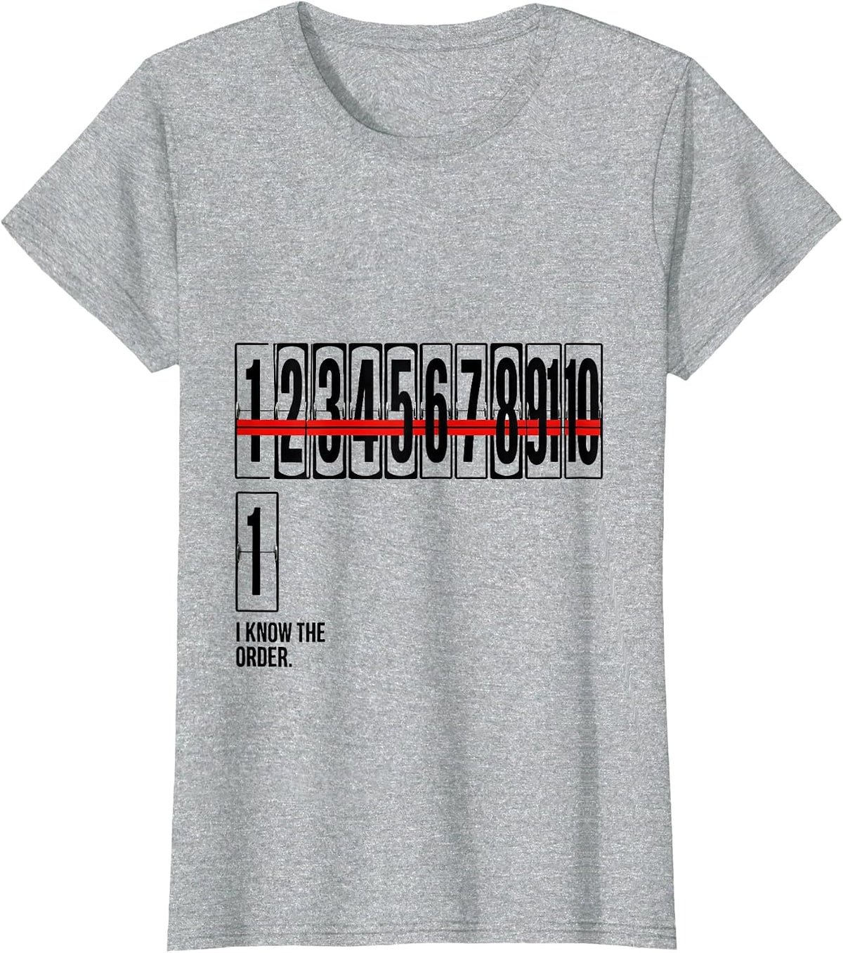 I Know The Order Funny Mechanic Garage Car Guy Humor T-Shirt - Heather Grey