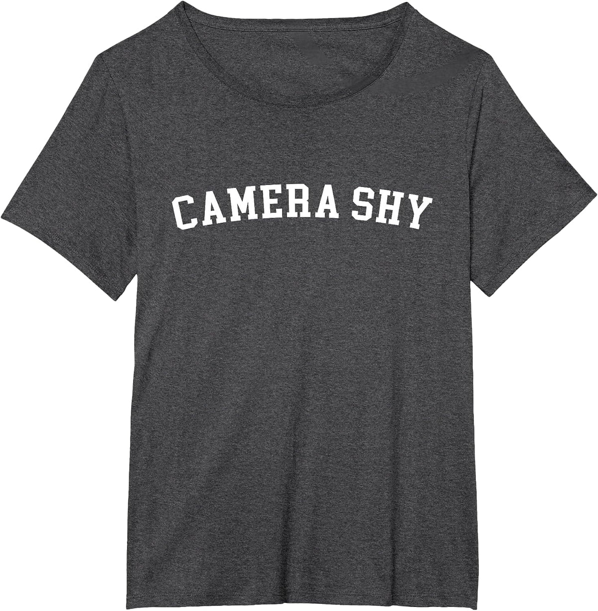 Camera Shy T-Shirt - Dark Heather Grey
