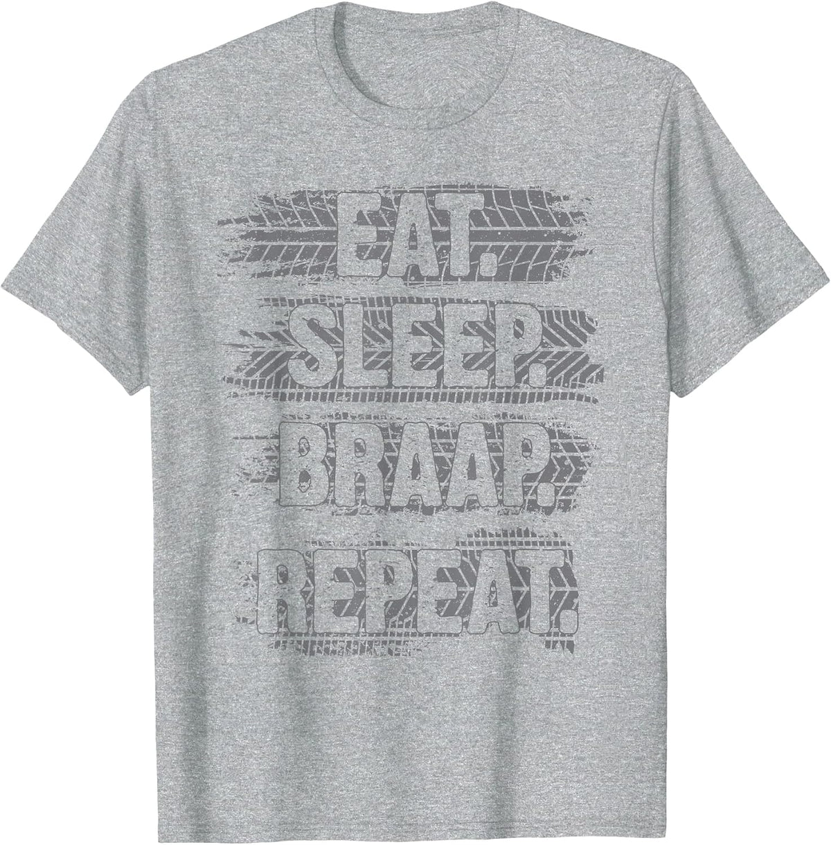 Cool Dirt Bike Art for Men Women Motor Bike Dirtbike Racing T-Shirt - Heather Grey
