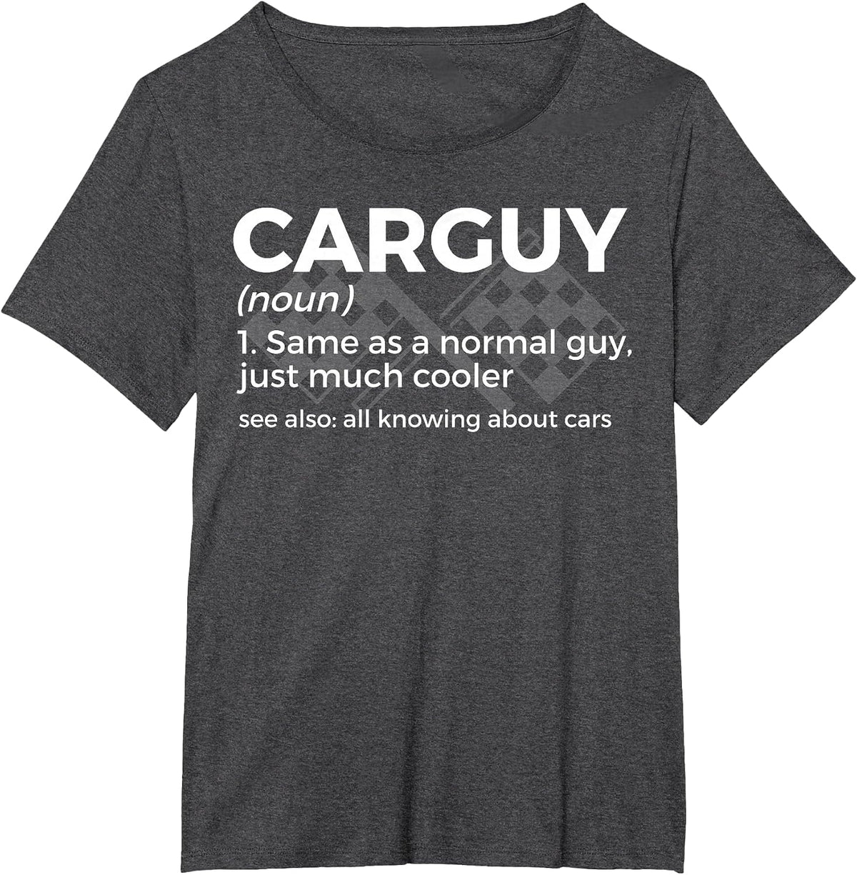 Car Guy Definition T-Shirt - Dark Heather Grey