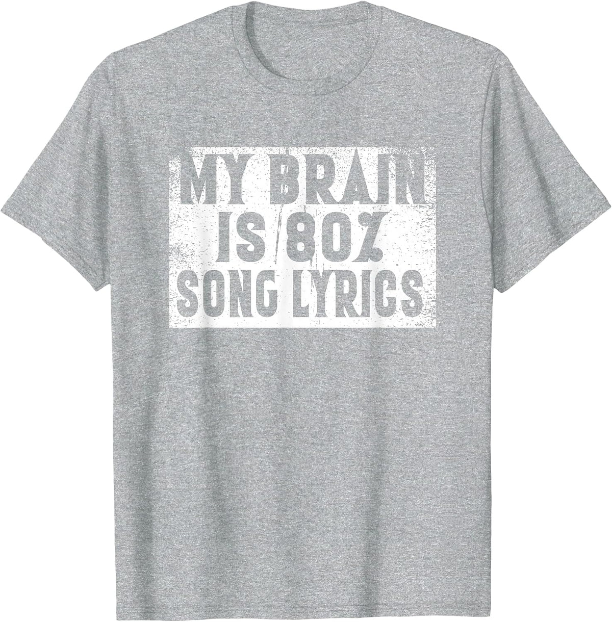 Lyric Songs Music Romantic Musician Musical Dancing Jazz T-Shirt - Heather Grey