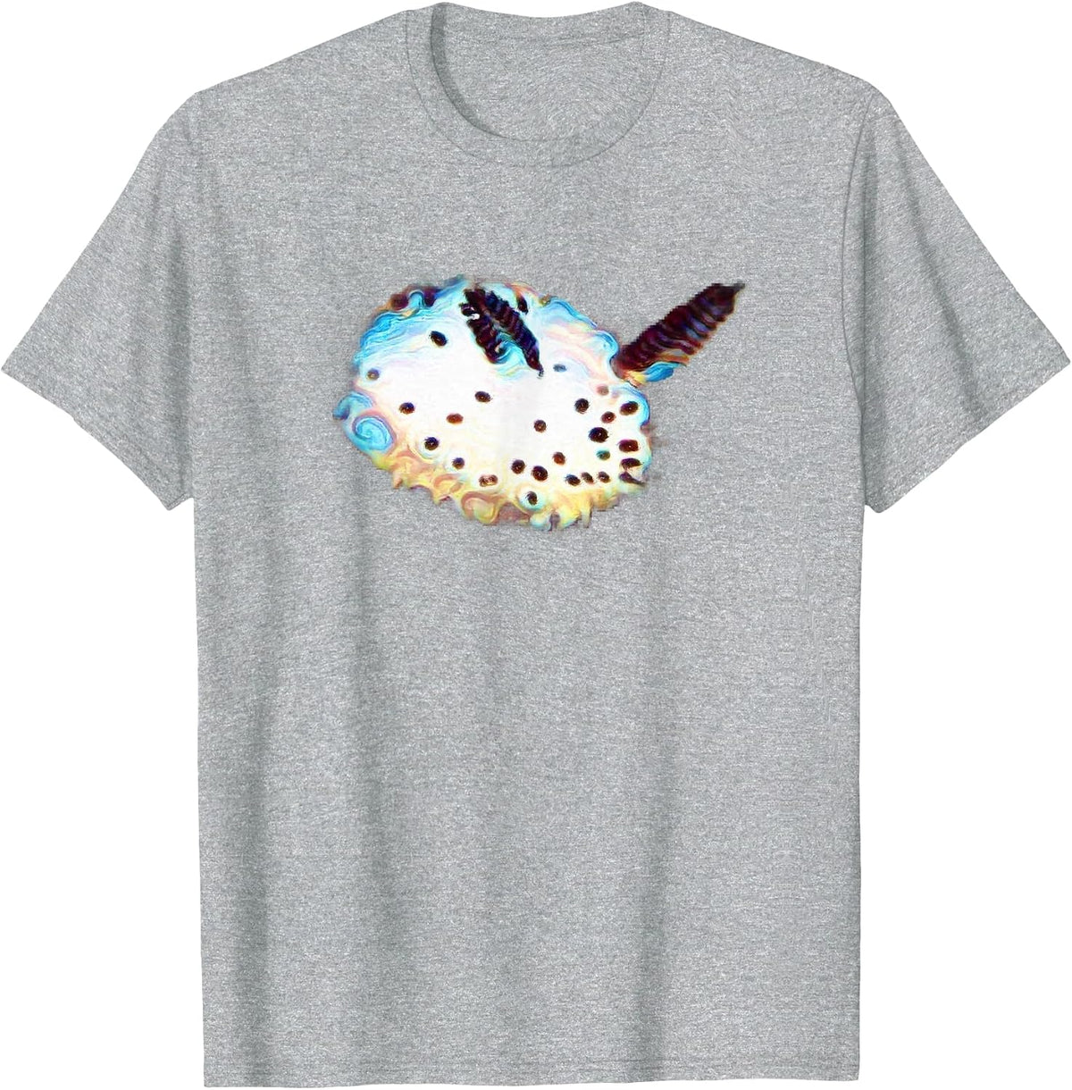 Sea Bunny T-Shirt - Heather Grey
