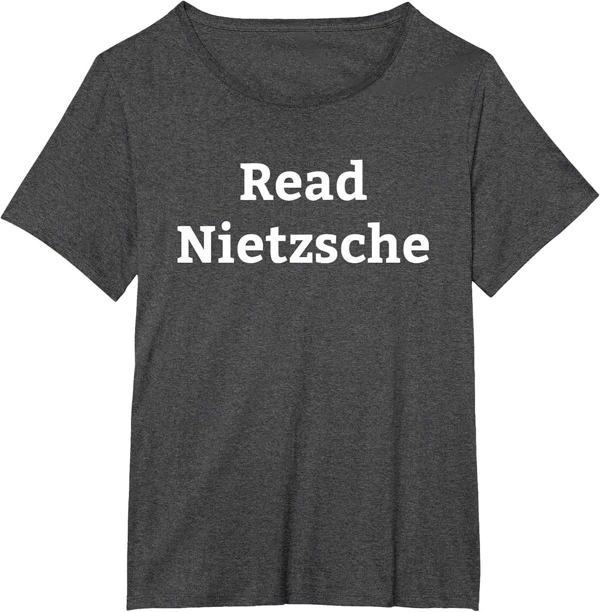 Friedrich Nietzsche Philosophy German Philosopher T-Shirt - Dark Heather Grey