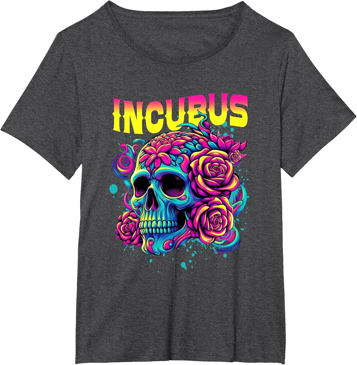 View Halloween T-Shirt - Dark Heather Grey