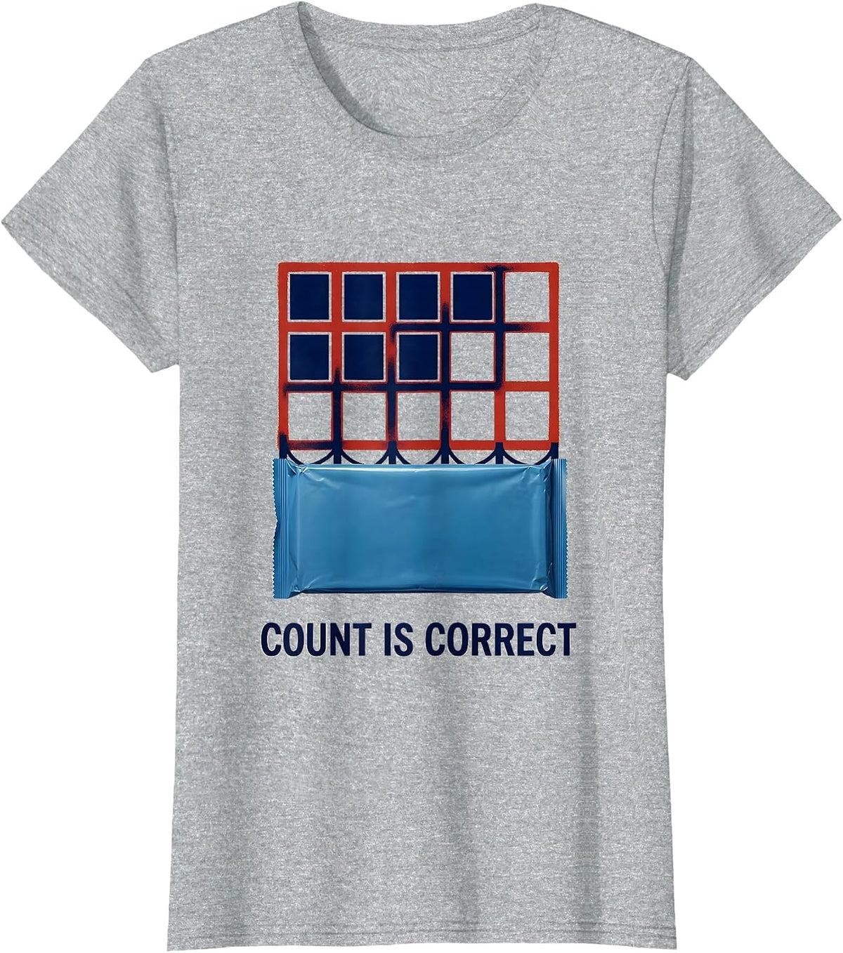 Count Is Correct Funny Surgical Tech Scrub Tech Appreciation T-Shirt - Heather Grey