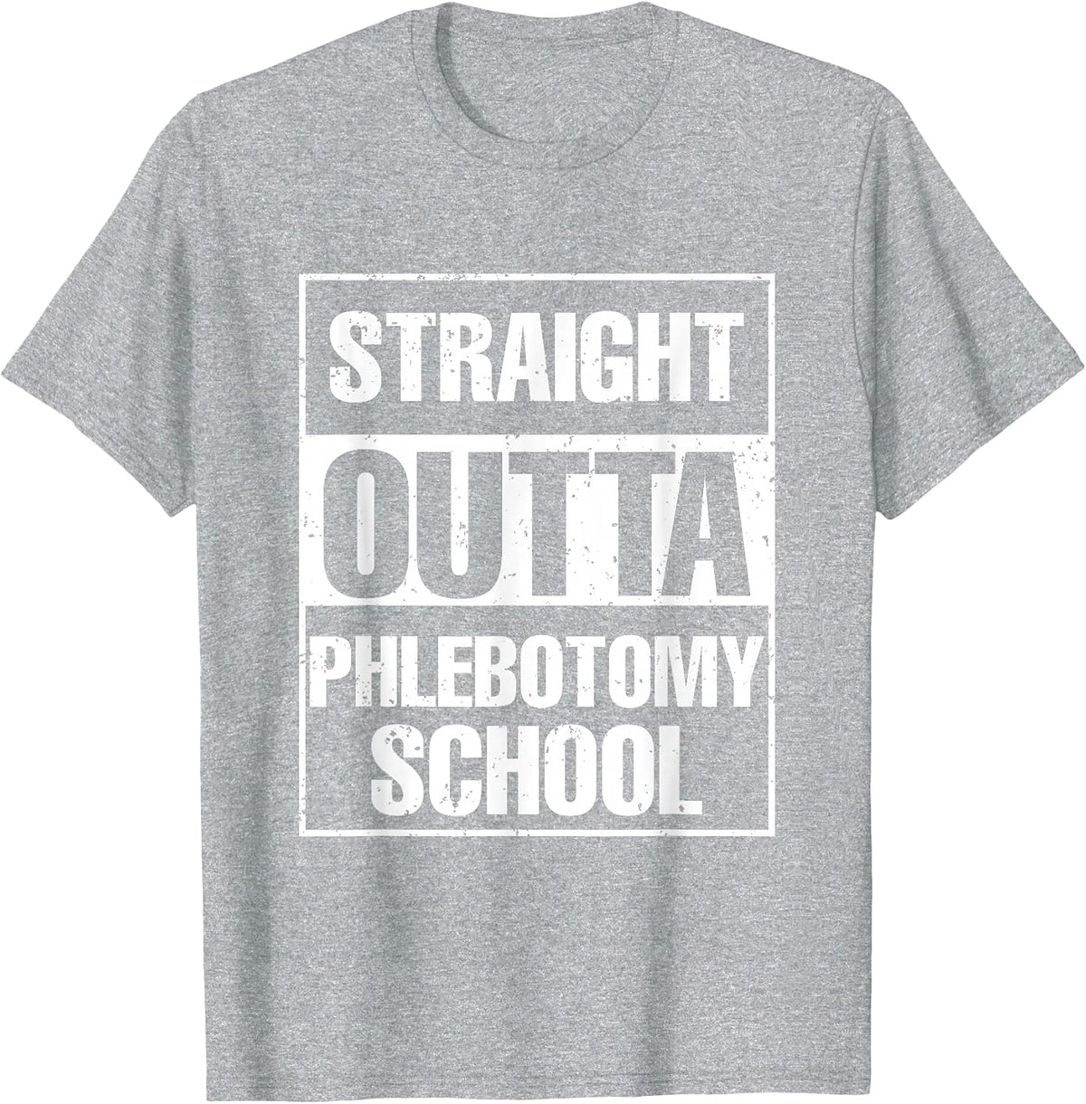 Phlebotomy Medical Nurse Syringe Blood Phlebotomy T-Shirt - Heather Grey