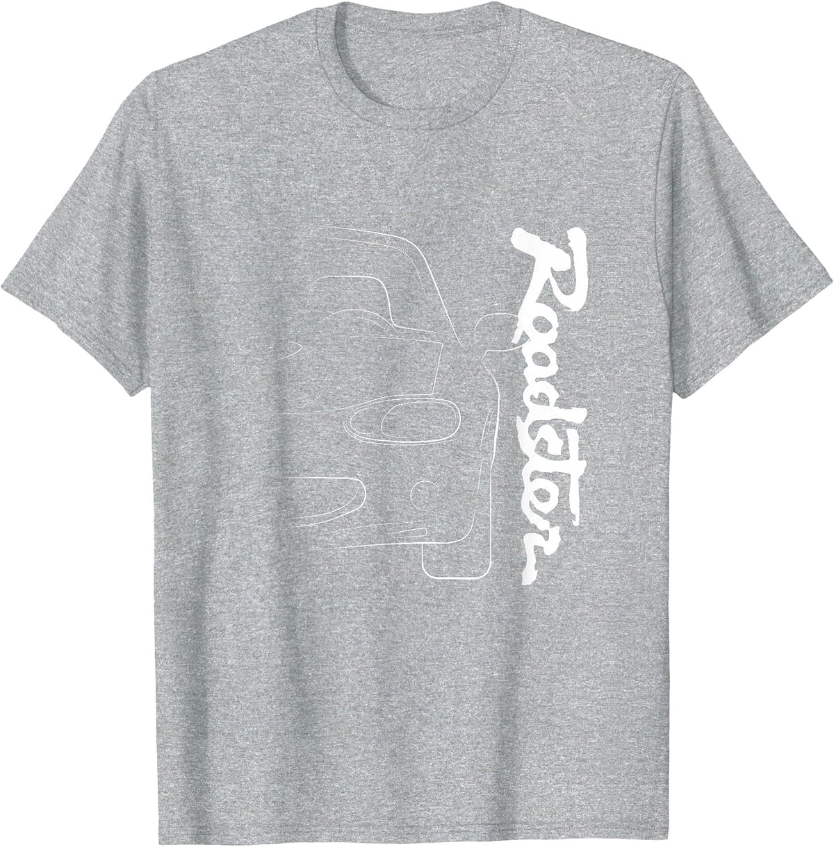 Car Guy Convertible Roadster Lover T-Shirt - NB T-Shirt - Heather Grey