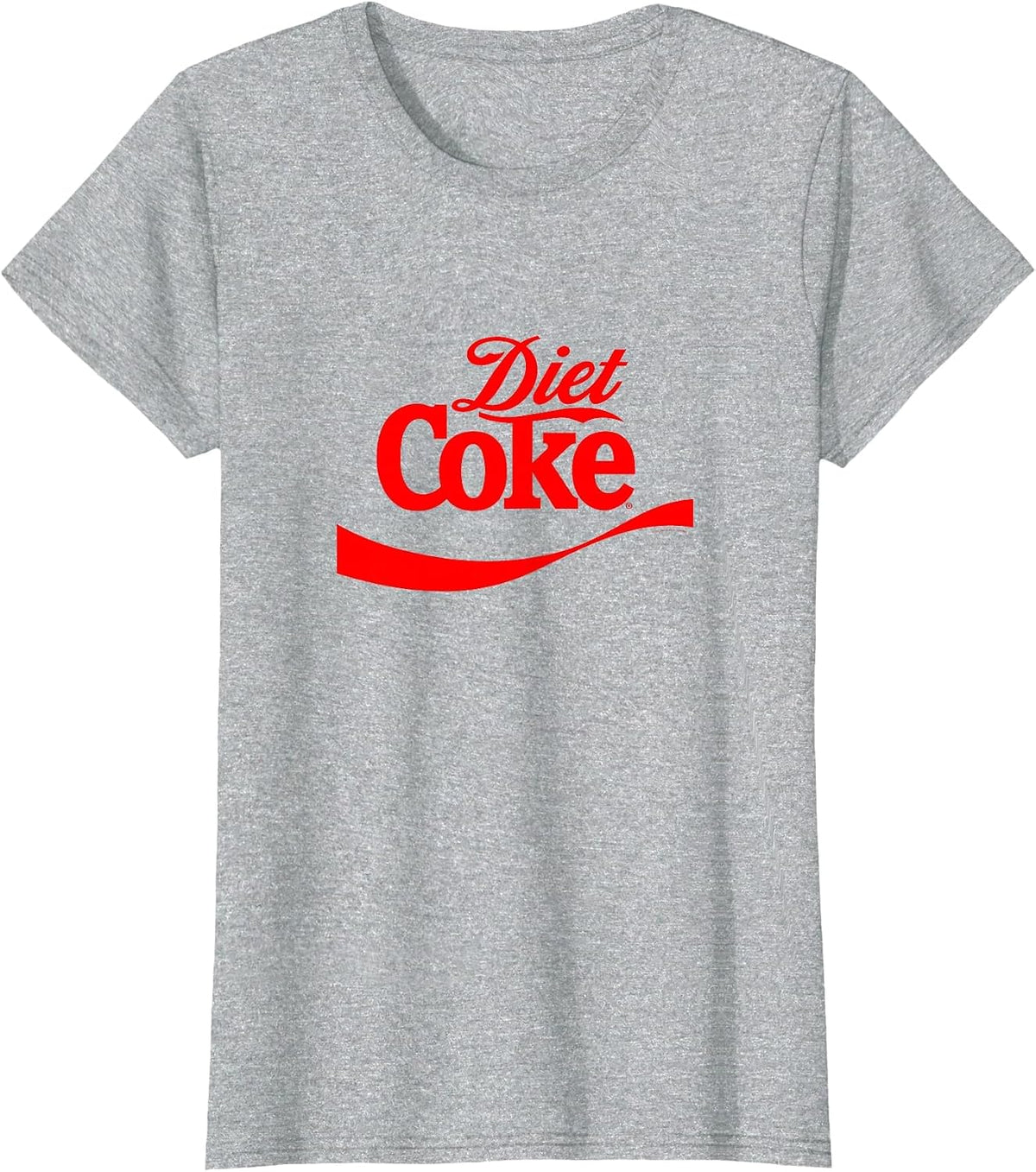 Coca-Cola Classic Diet Coke Red Label T-Shirt - Heather Grey