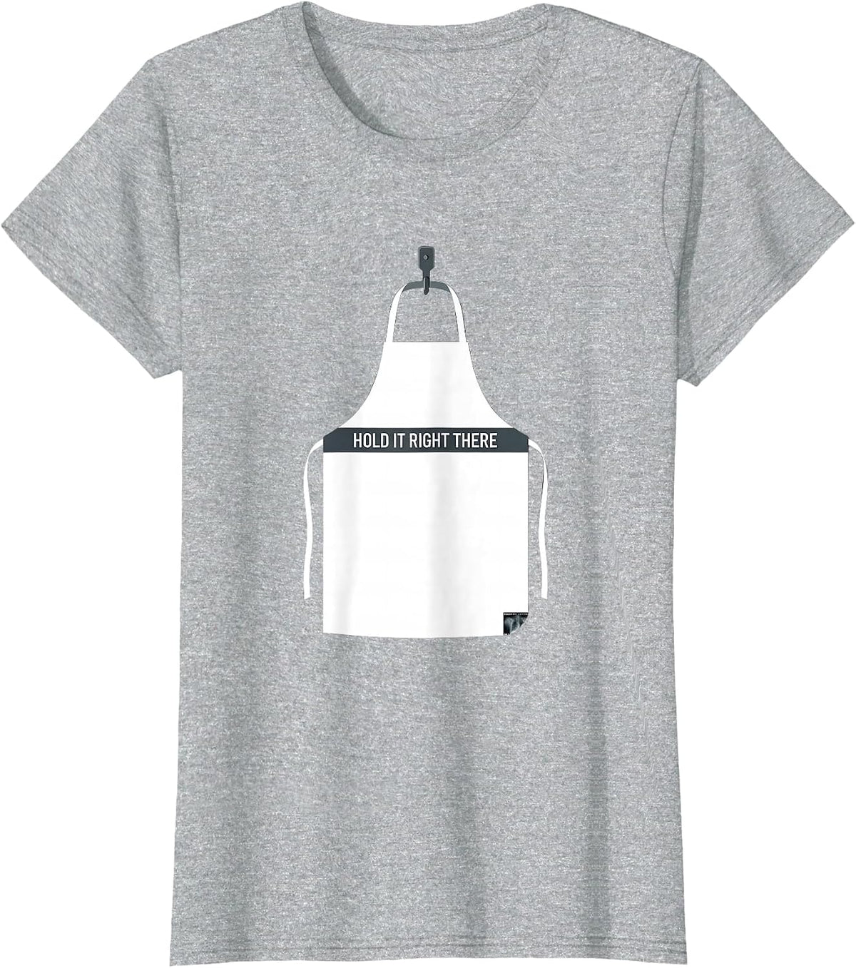 Hold It Right There Editorial Radiology Tech Coquette Cute T-Shirt - Heather Grey