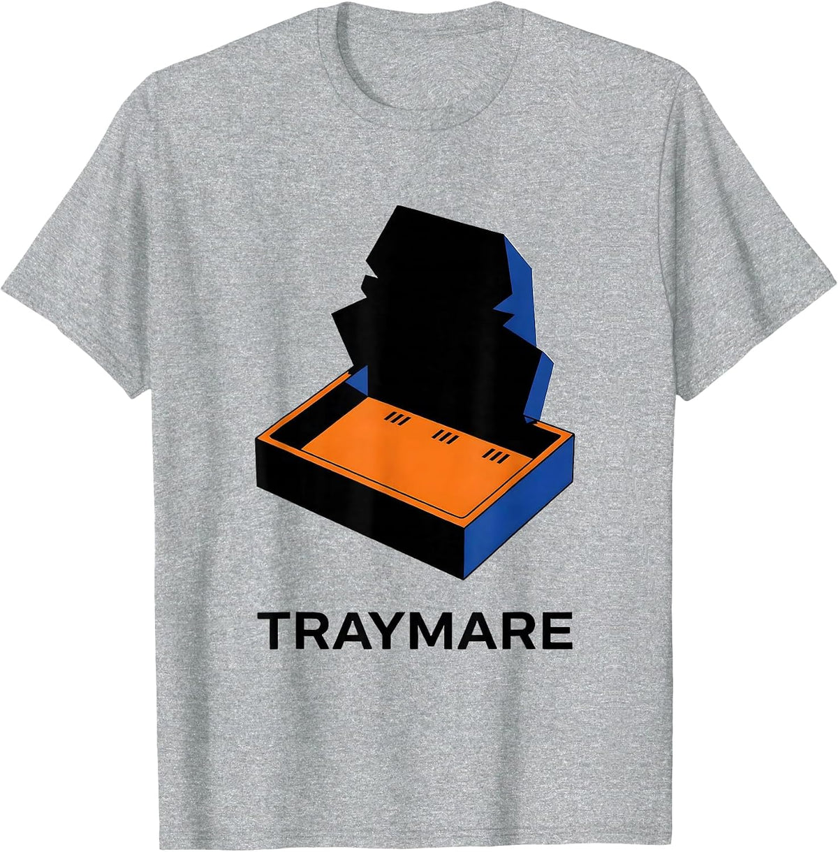 Men's Traymare Geometric Pharmacy Halloween Pharmacist Tech Crew T-Shirt - Heather Grey