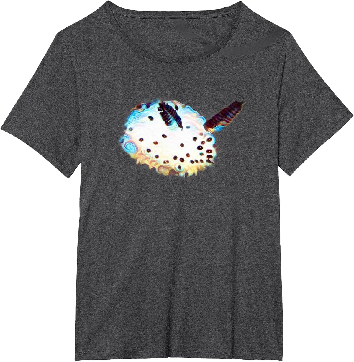 Sea Bunny T-Shirt - Dark Heather Grey