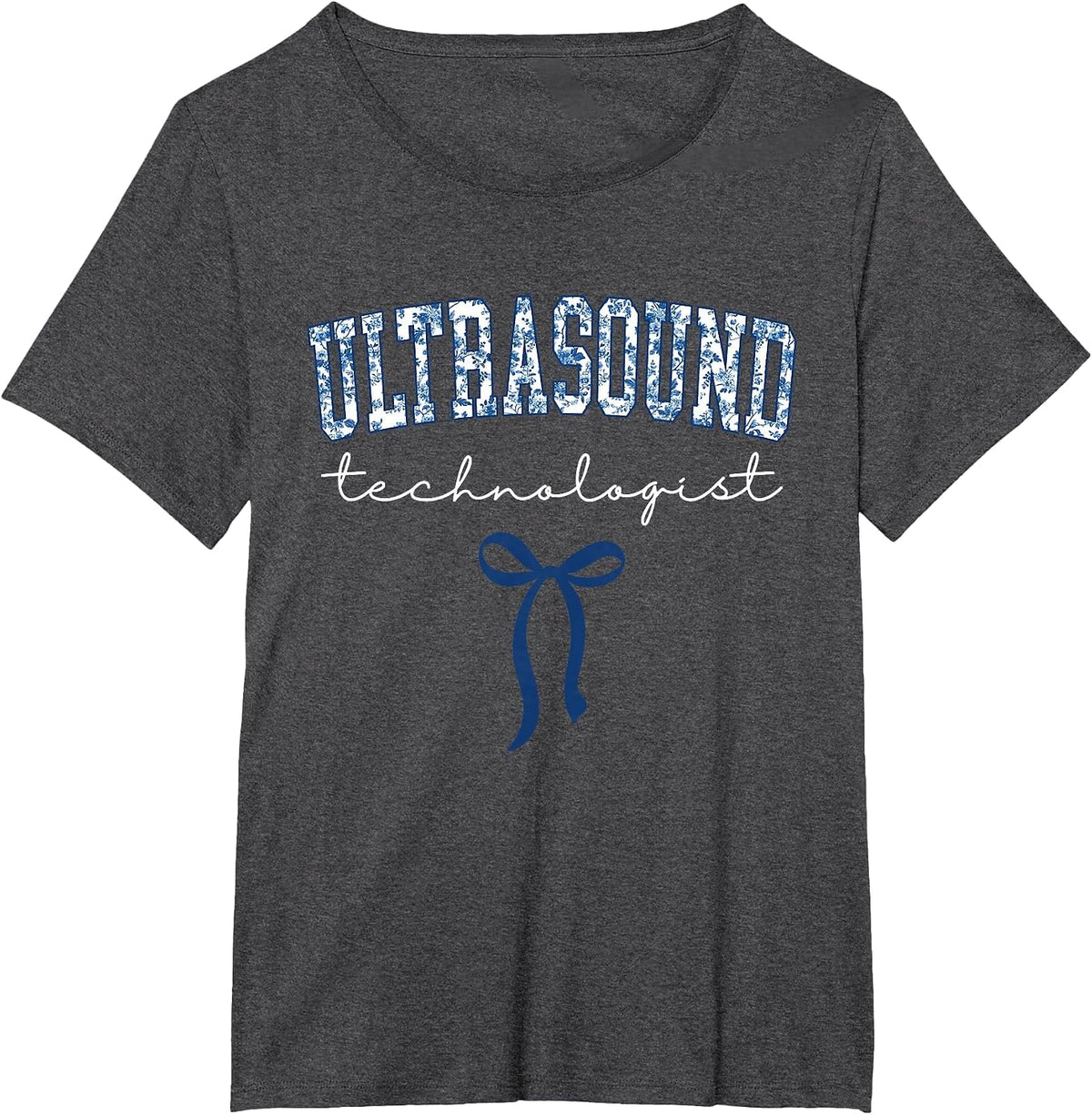 Ultrasound Technologist Sonographer Medical Imaging T-Shirt - Dark Heather Grey