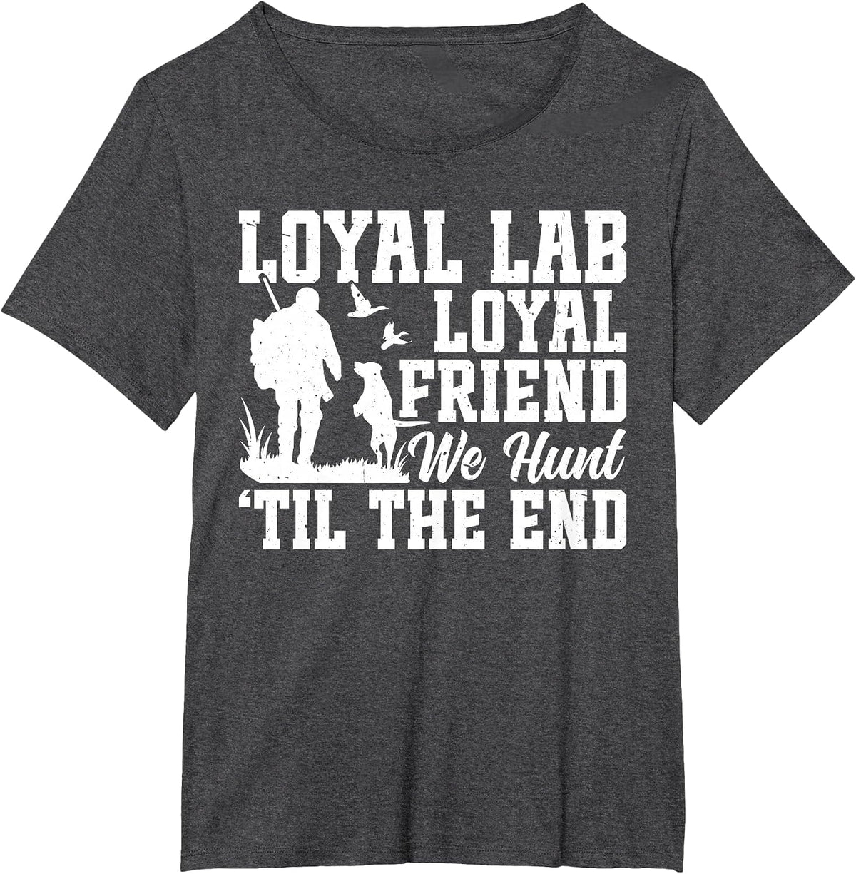 Duck Hunting T-Shirt - Dark Heather Grey