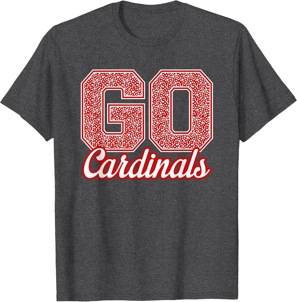Columbus Cardinals GO! School Pride T-Shirt - Dark Heather Grey