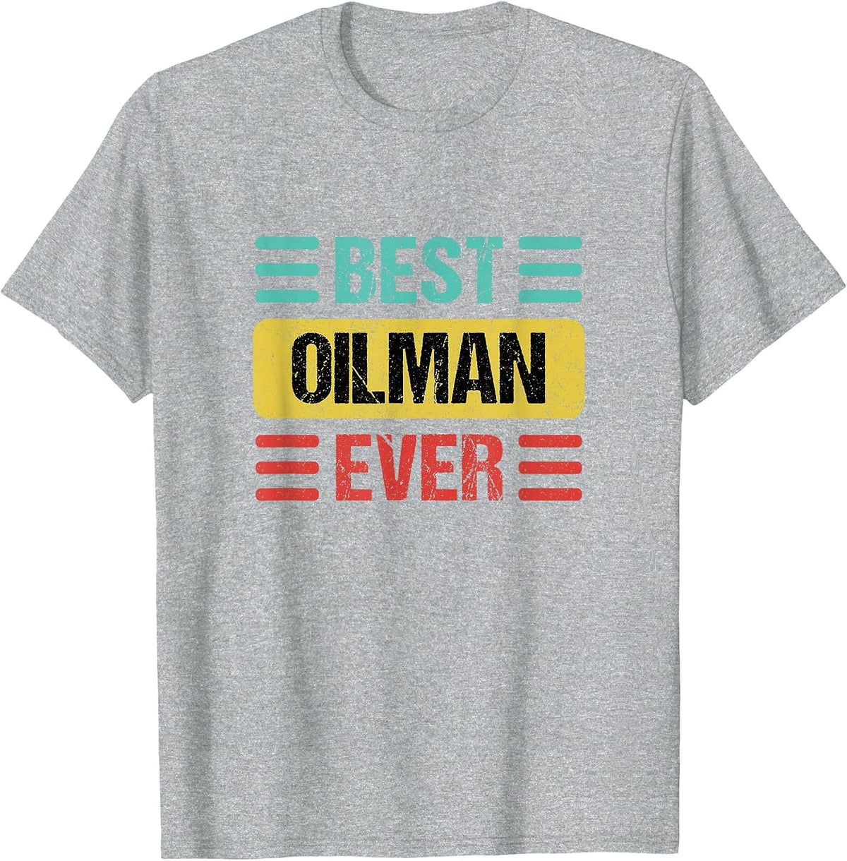 Oilman T-Shirt - Heather Grey