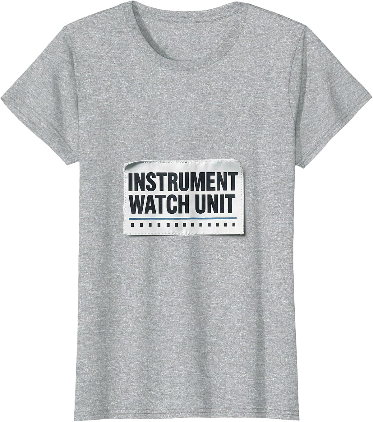 Women's Instrument Watch Unit Minimalist Surgical Tech Scrub Tech T-Shirt - Heather Grey