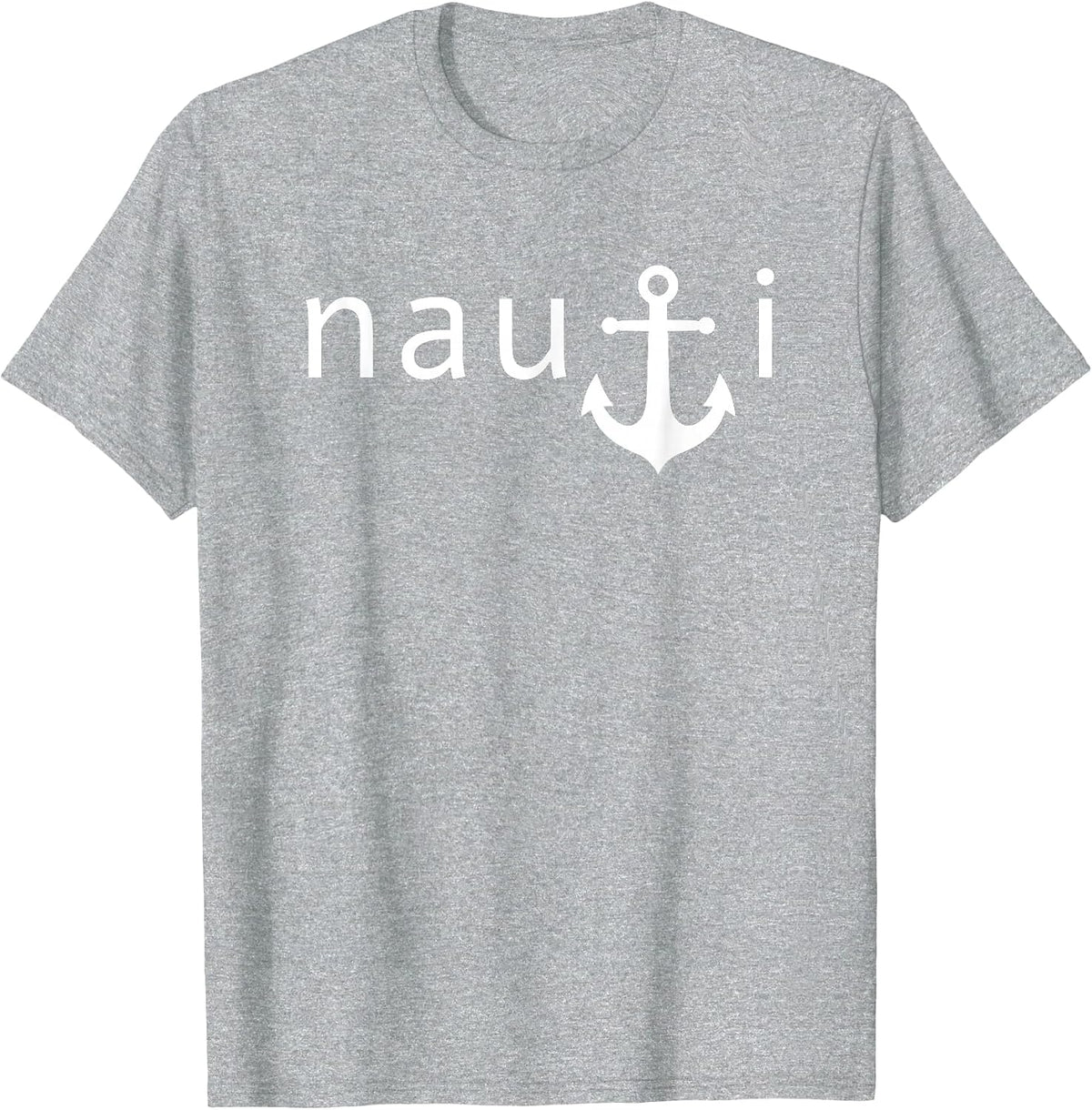 Funny Nautical Sailor Navy T-Shirt - Heather Grey