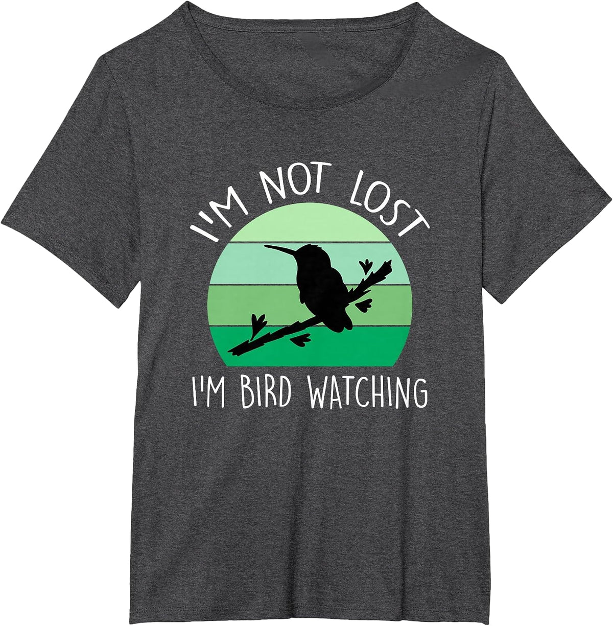Birding Ornithology Bird Watcher T-Shirt - Dark Heather Grey