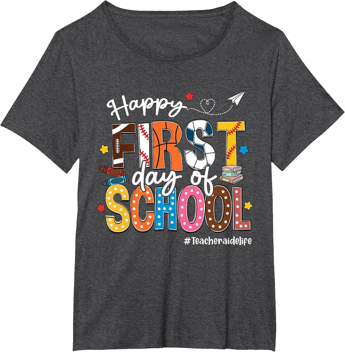 Funny T-Shirt - Dark Heather Grey