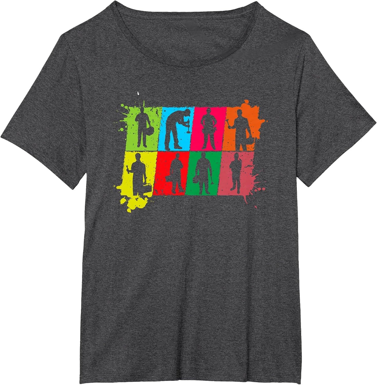 Pipefitter Pipe Plumber Plumbing T-Shirt - Dark Heather Grey