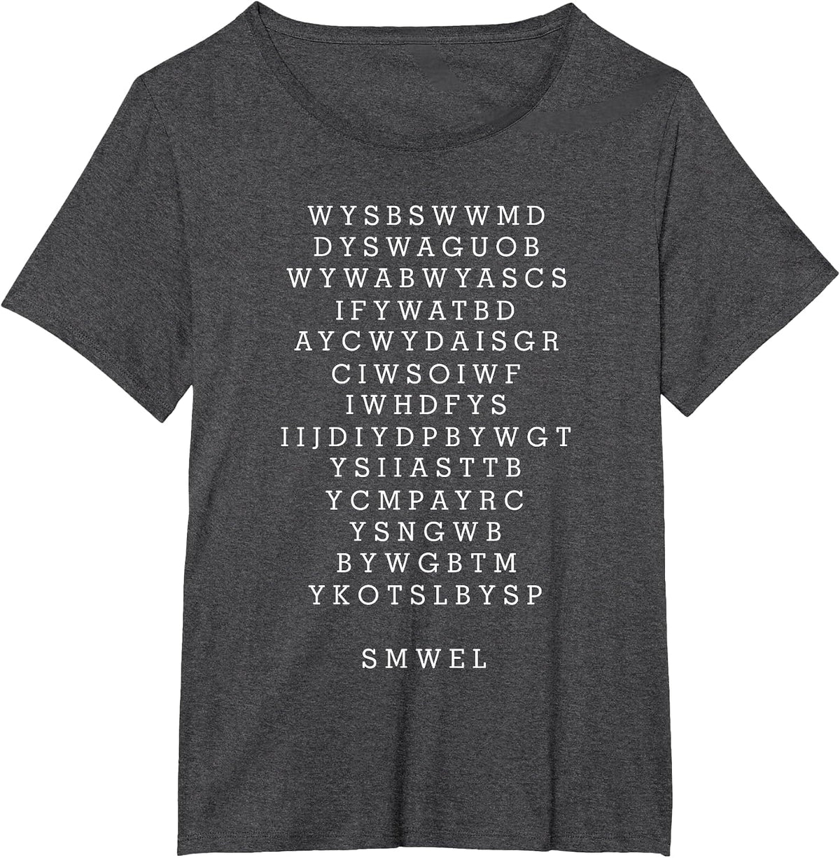 Smallest Man Bridge T-Shirt - Dark Heather Grey