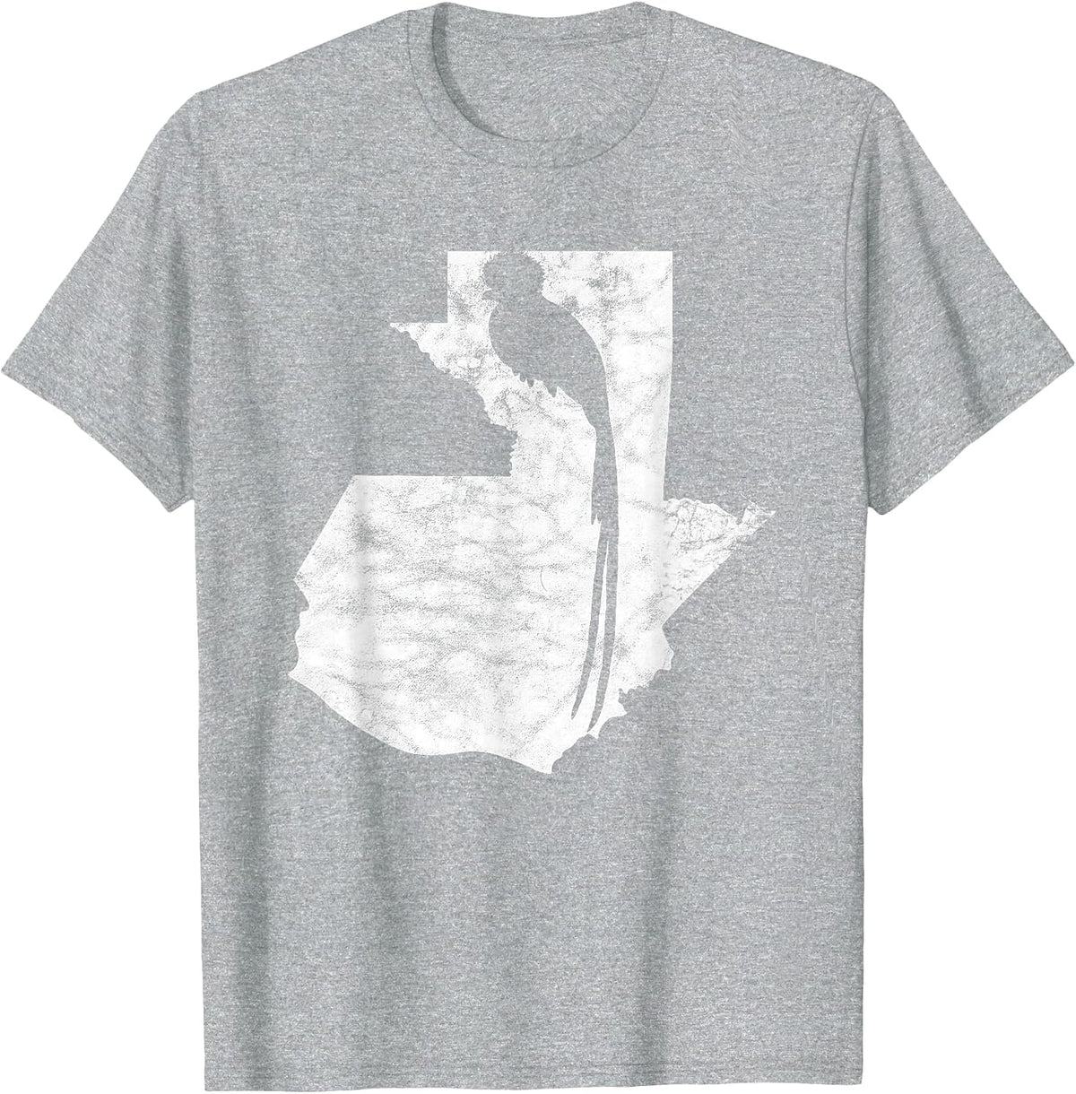 Guatemala Chapin Quetzal Antigua Tikal Peten Coban Maya 502 T-Shirt - Heather Grey