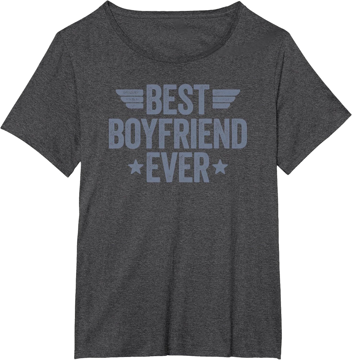 Best Boyfriend Ever T-Shirt - Dark Heather Grey