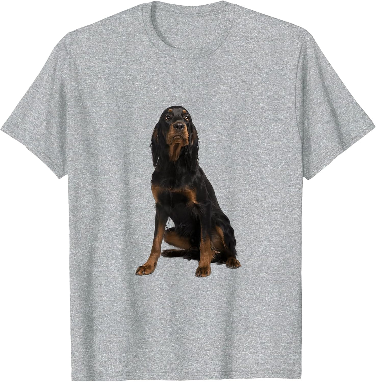 Gordon Setter T-Shirt - Heather Grey
