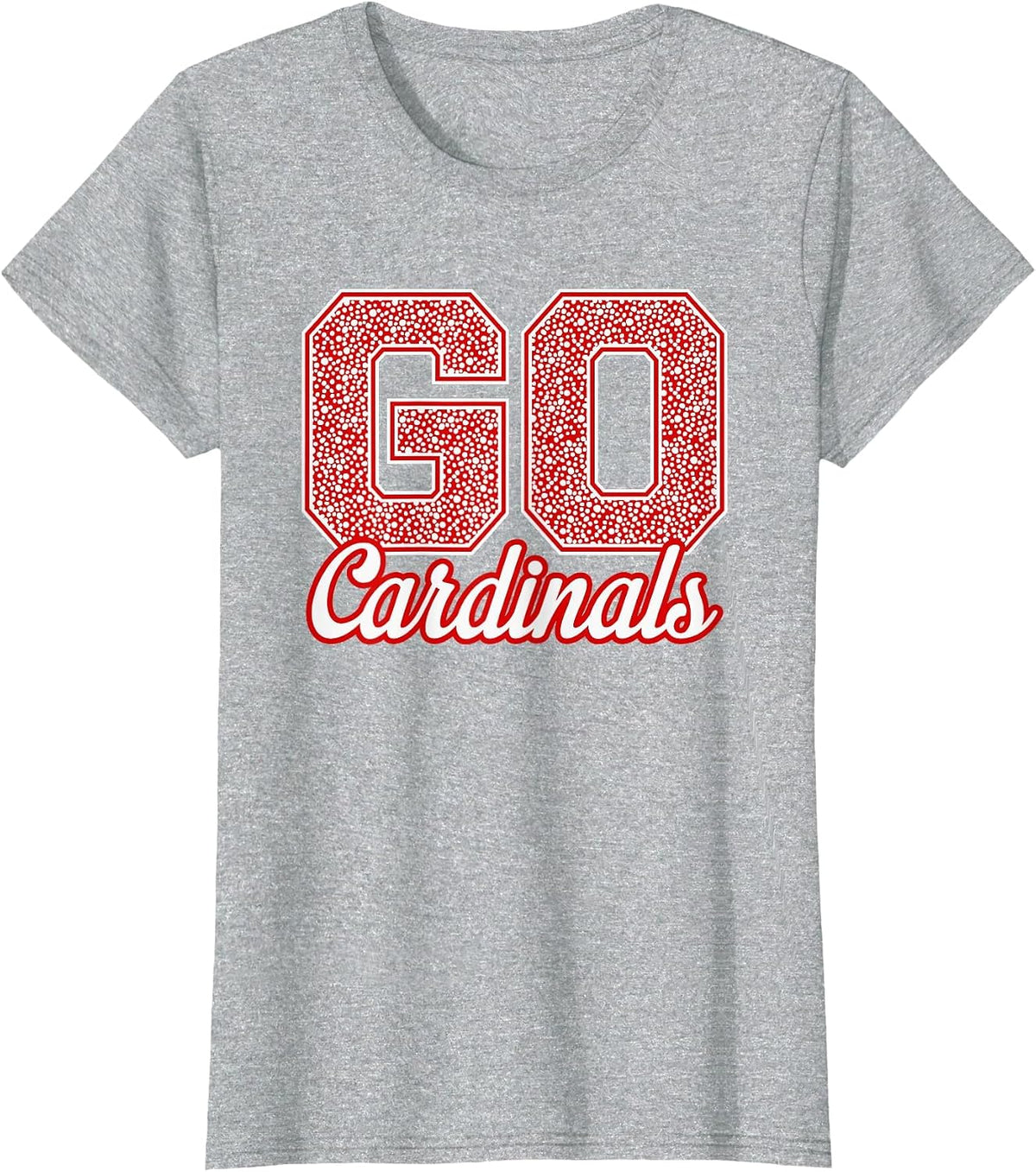 Columbus Cardinals GO! School Pride T-Shirt - Heather Grey
