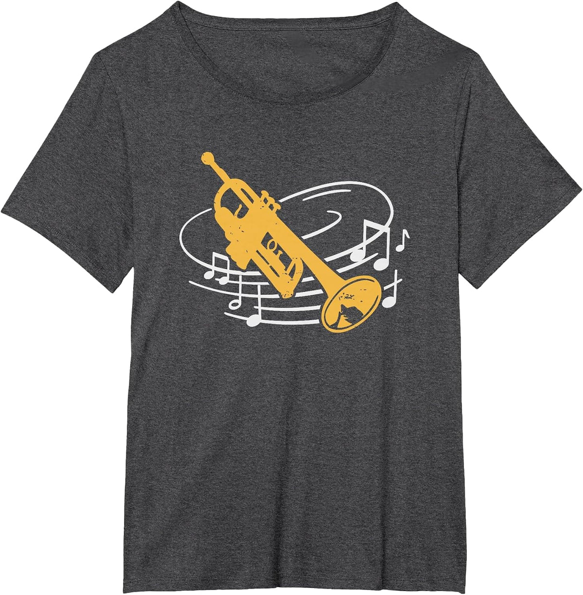 Trumpet Orchestra Trumpeter Musician Trumpet T-Shirt - Dark Heather Grey