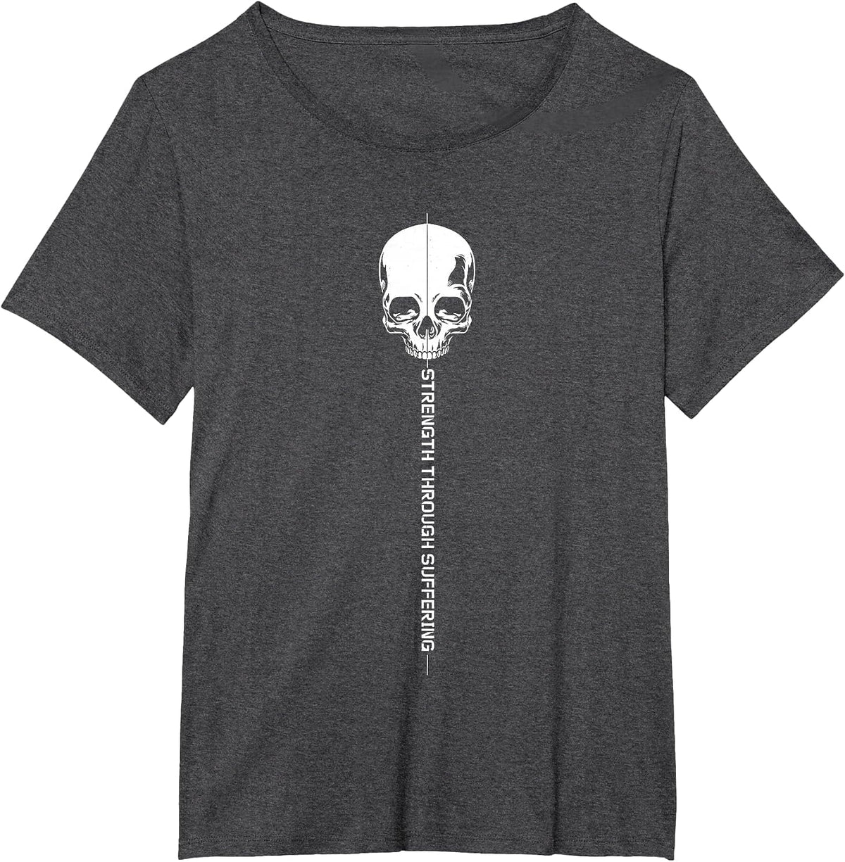 Strength Through Suffering T-Shirt - Dark Heather Grey