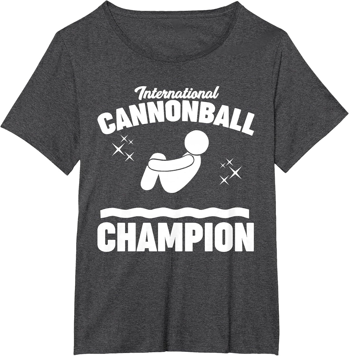 International Cannonball Champion T-Shirt - Dark Heather Grey