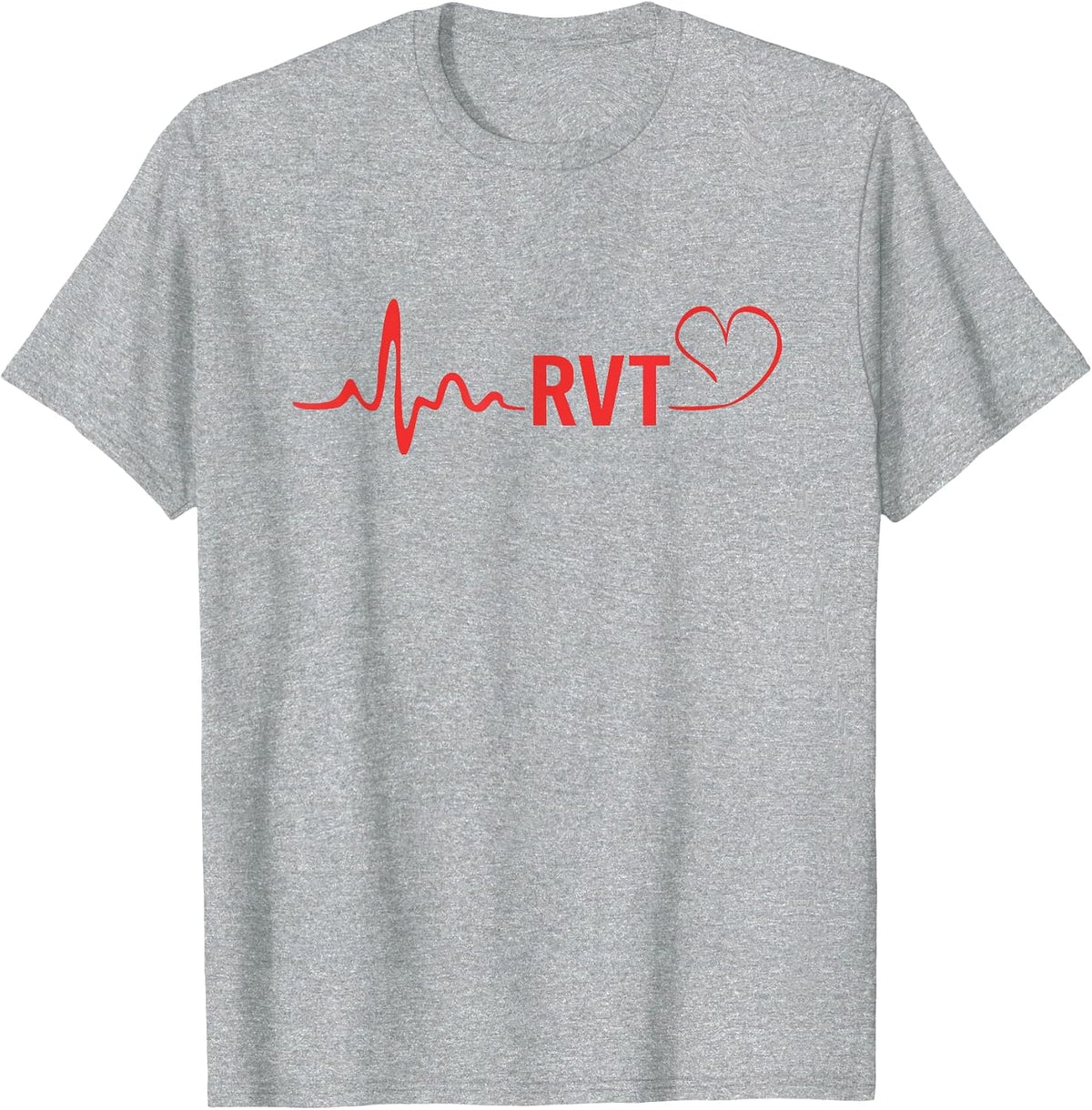 Ultrasound Sonographer RVT Registered Vascular Technologist T-Shirt - Heather Grey