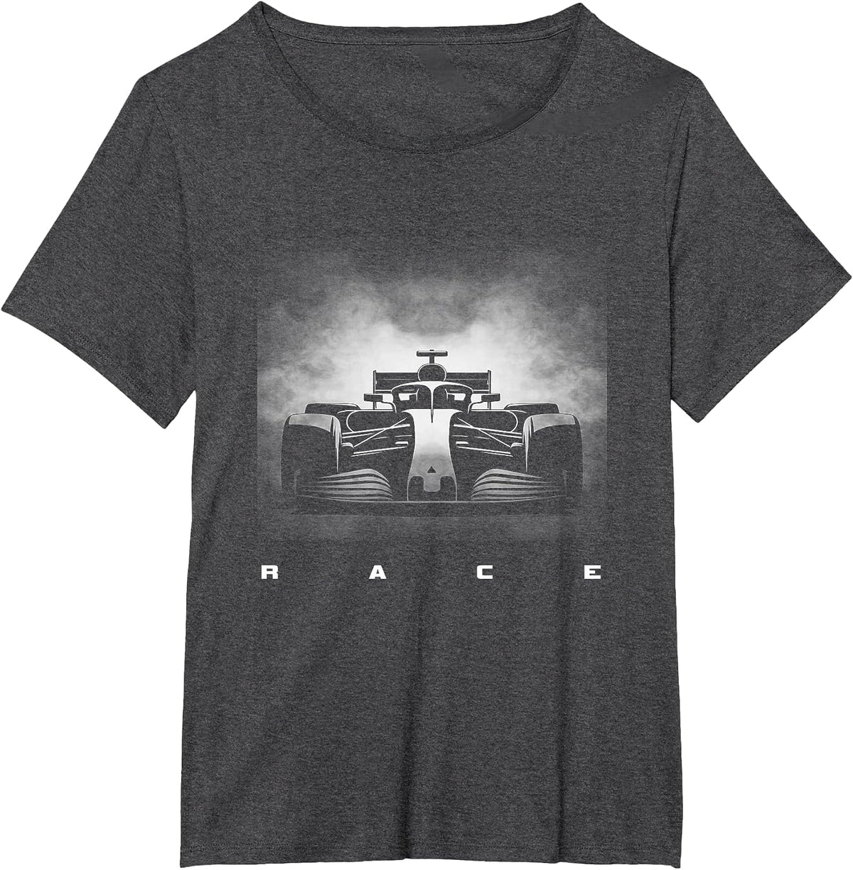 Racing Cars T-Shirt - Dark Heather Grey