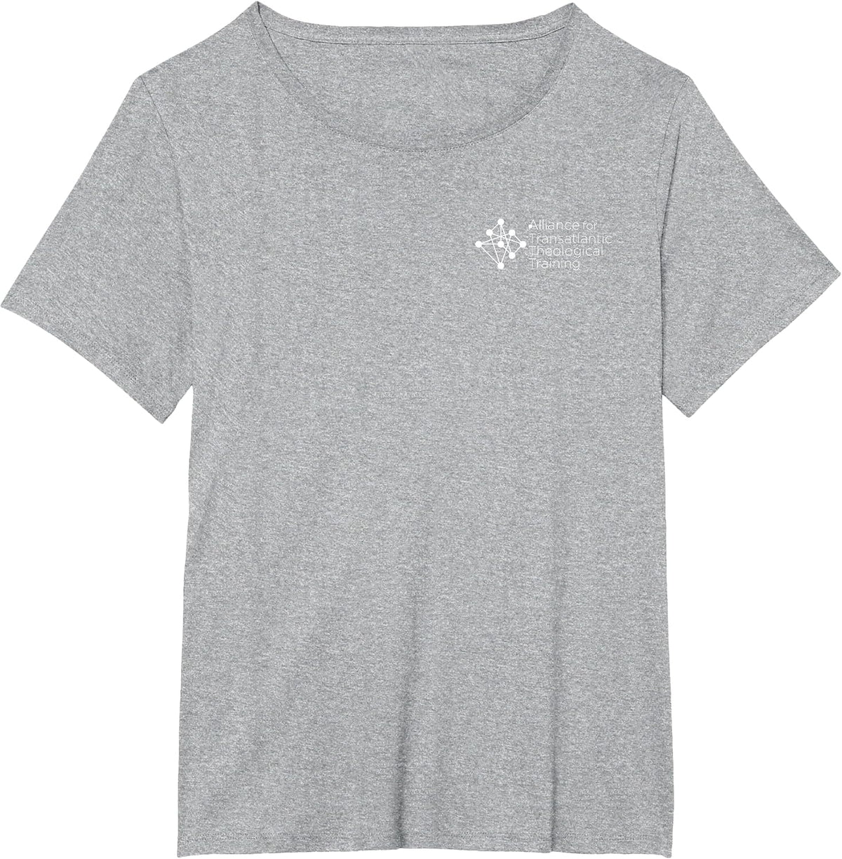 AT3 Pocket Logo 4 T-Shirt - Heather Grey