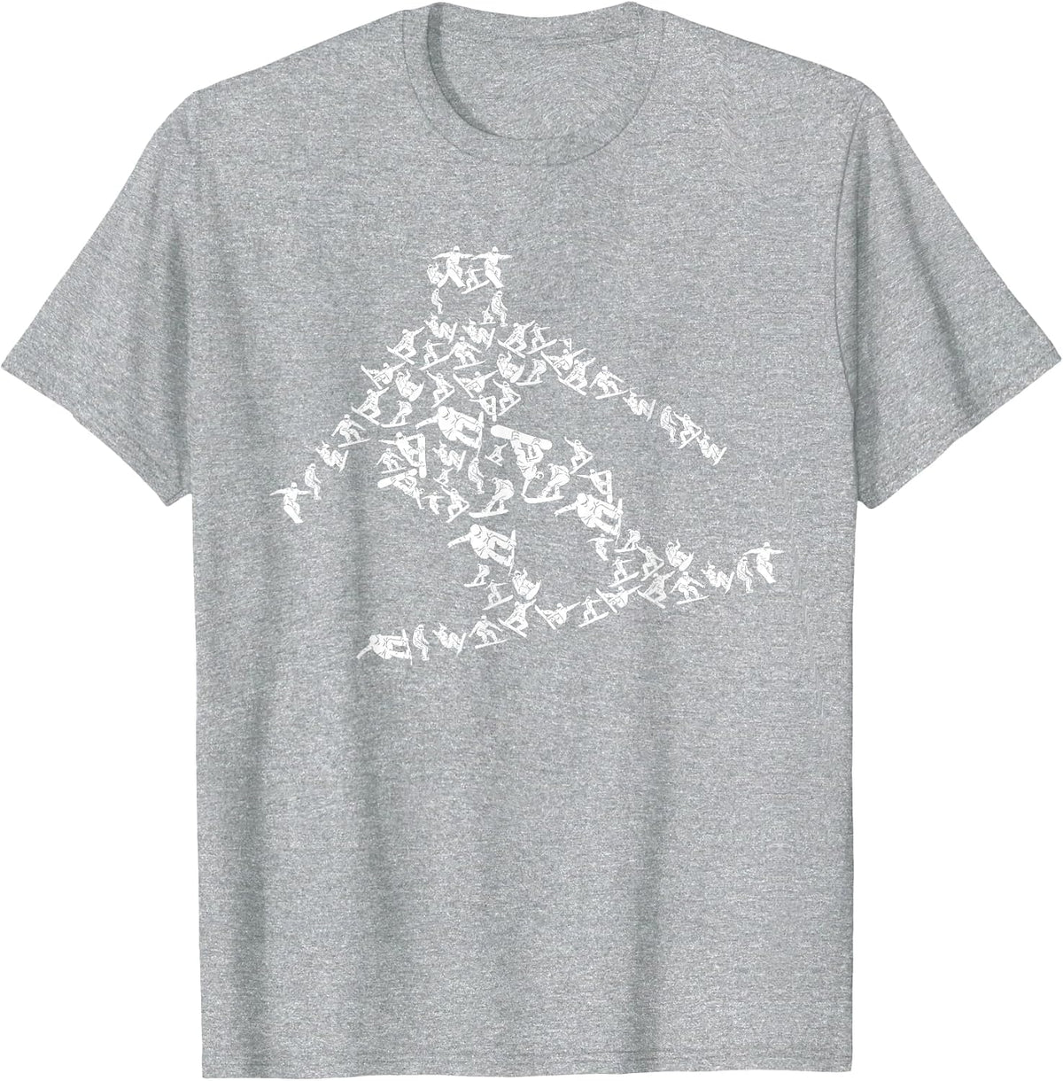 Snowbording Present Funny Snowboard Sport Cold Snowboarder T-Shirt - Heather Grey