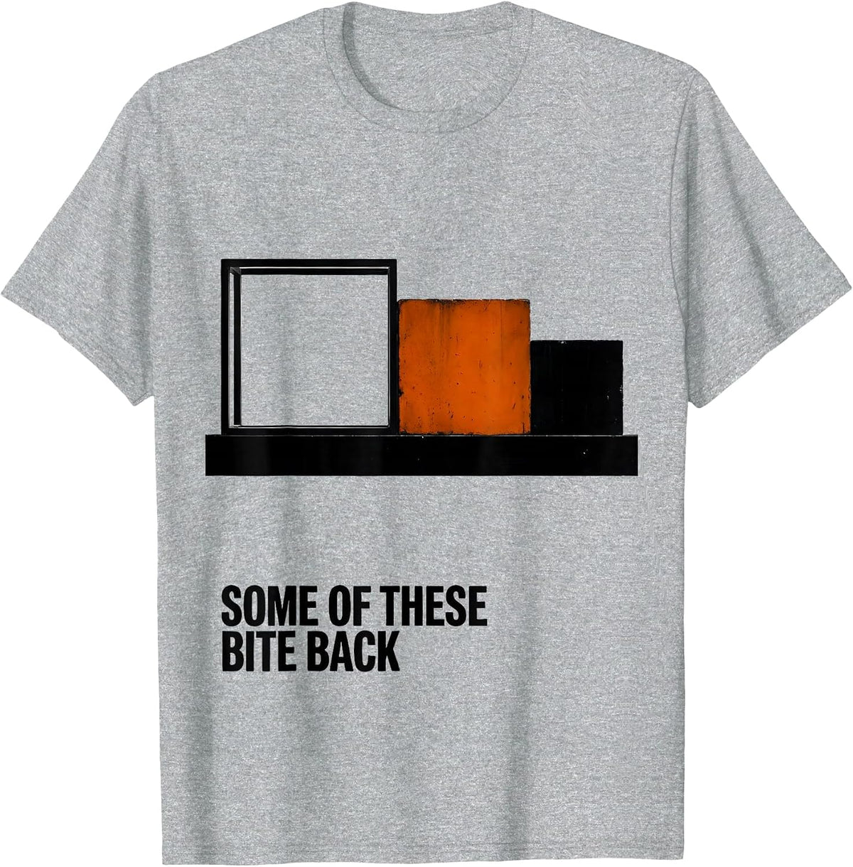 Men's Some Of These Bite Back Funny Chemistry Teacher Science T-Shirt - Heather Grey