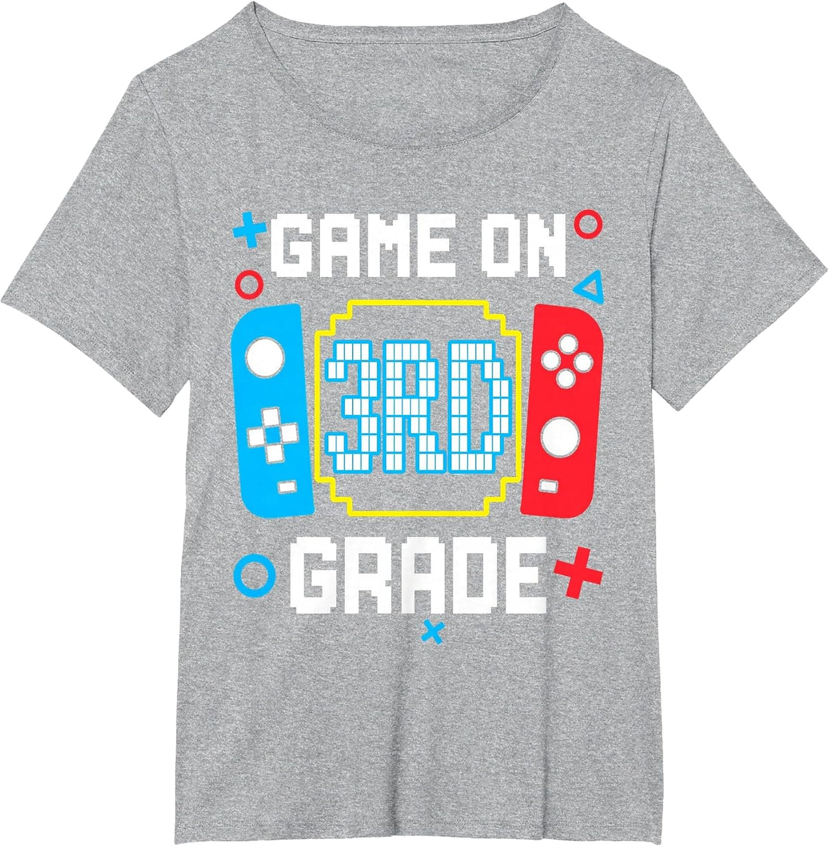 3rd Grade for Boys Back to School First Day of Third Grade T-Shirt - Heather Grey