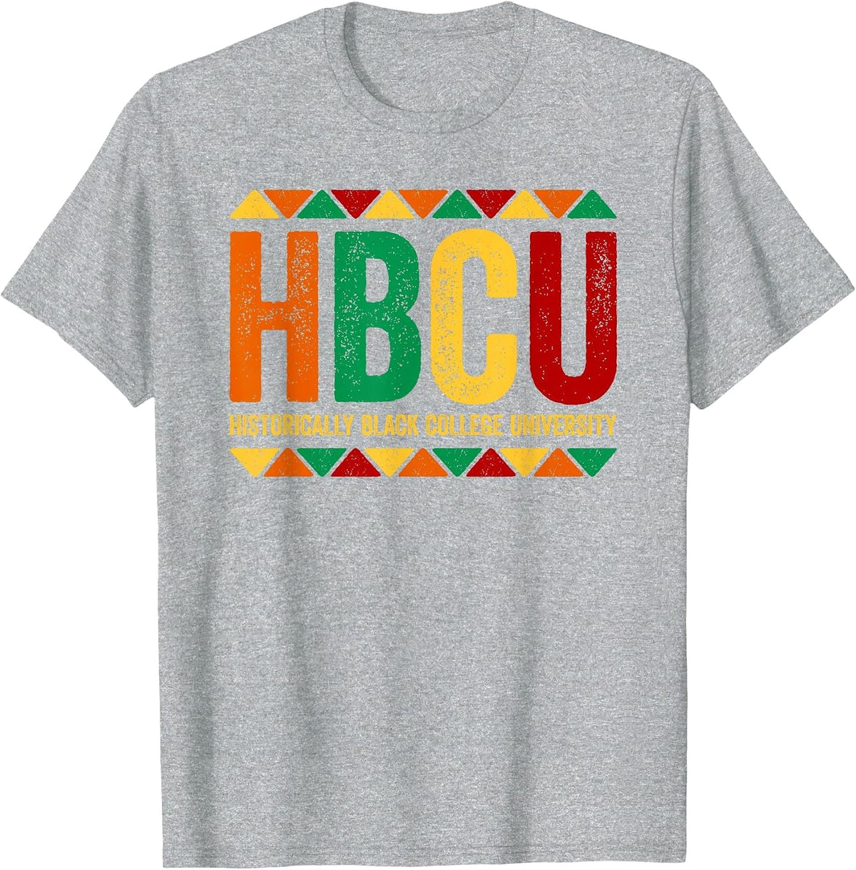 HBCU Historically Black College University Shirt History T-Shirt - Heather Grey