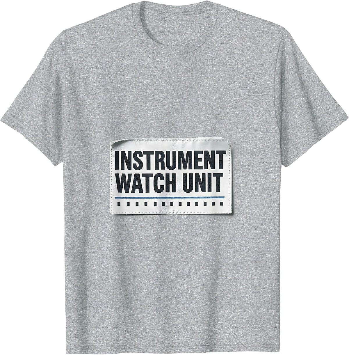 Men's Instrument Watch Unit Minimalist Surgical Tech Scrub Tech T-Shirt - Heather Grey