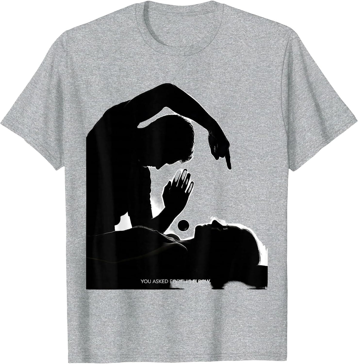 Men's You Asked For This Elbow Funny Massage Therapist LMT Gift T-Shirt - Heather Grey