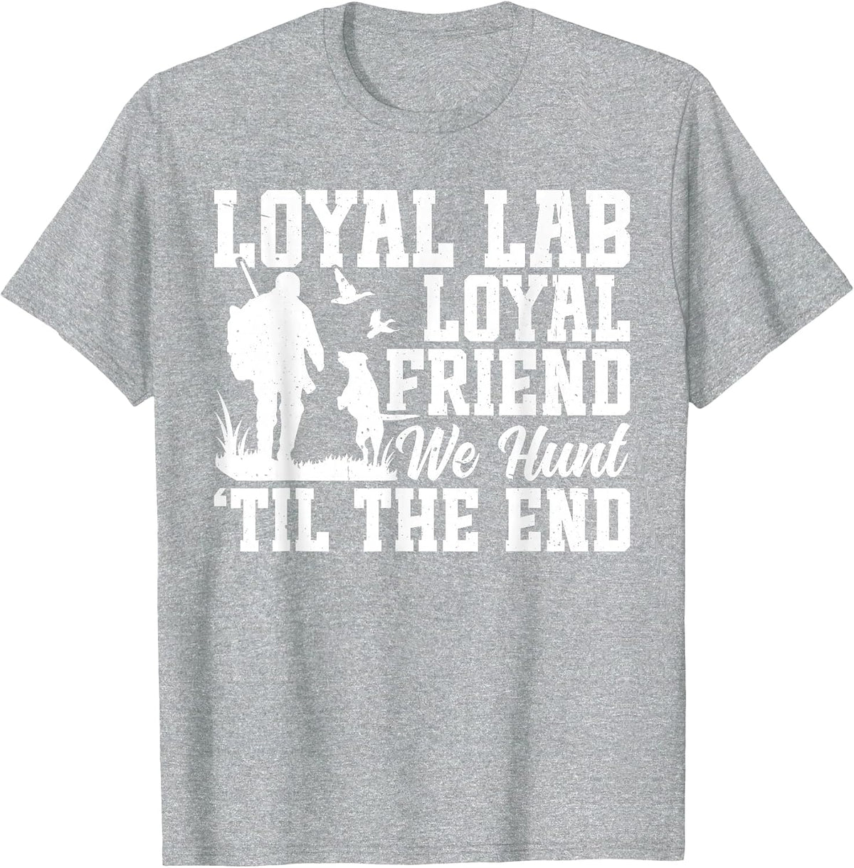 Duck Hunting T-Shirt - Heather Grey