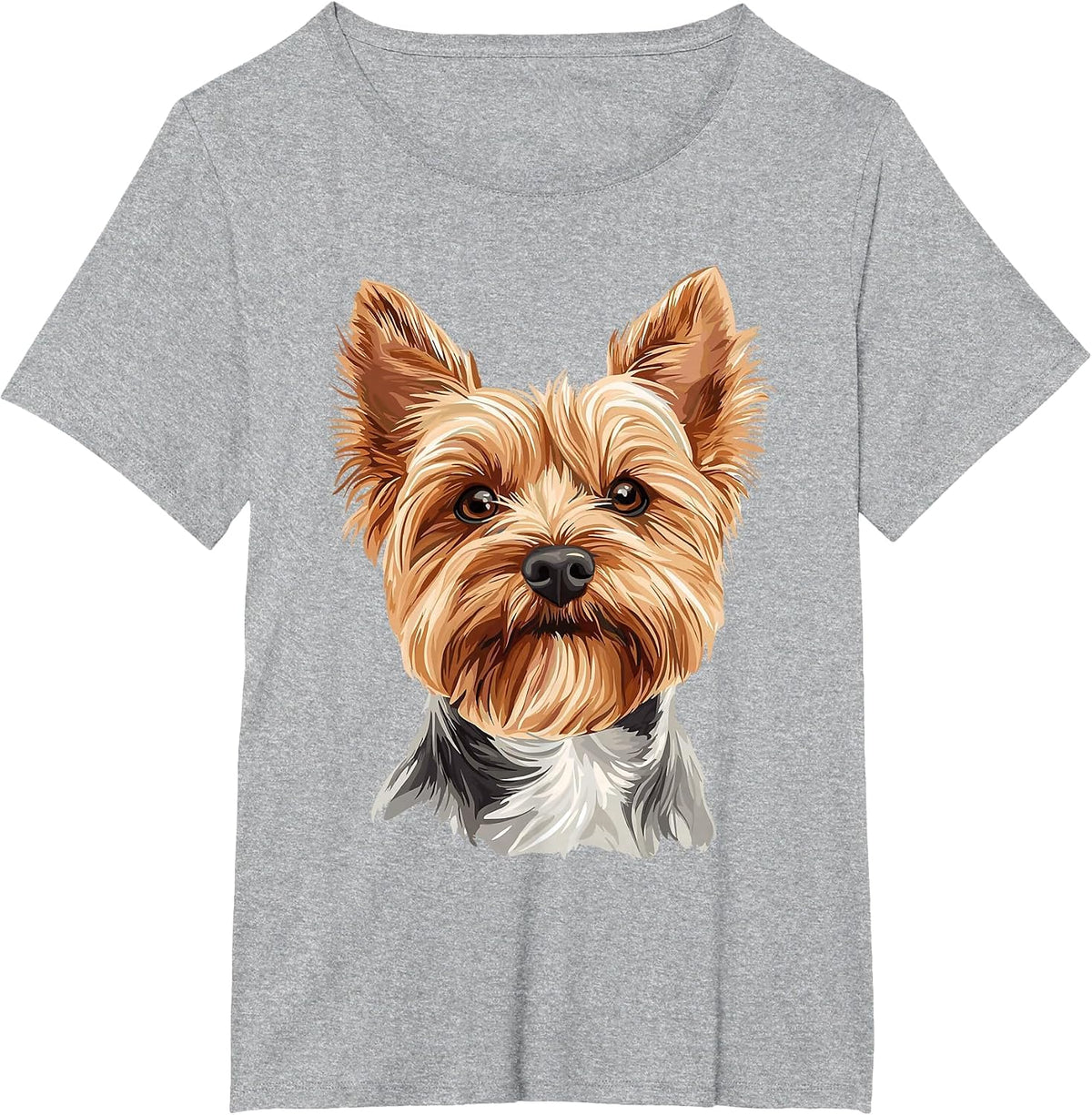 Yorkshire Terrier T-Shirt - Heather Grey