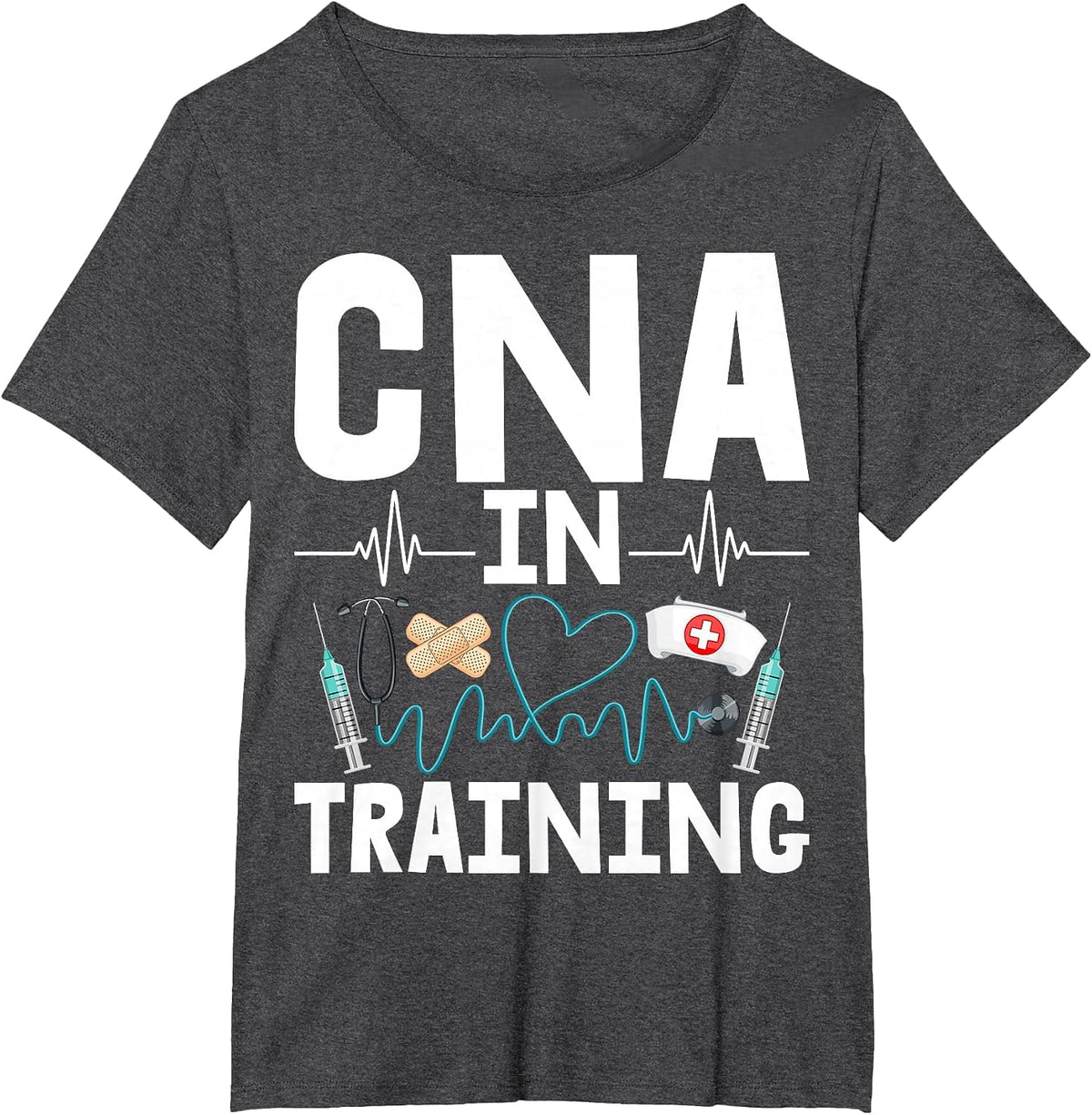 CNA in Training - Future Certified Nurse Assistant T-Shirt - Dark Heather Grey
